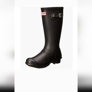Black Tall Rain Boots
